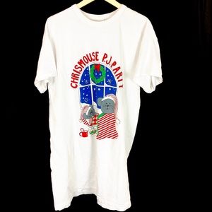 (M-10) Milaca Christmas PJ Party Vintage One Size